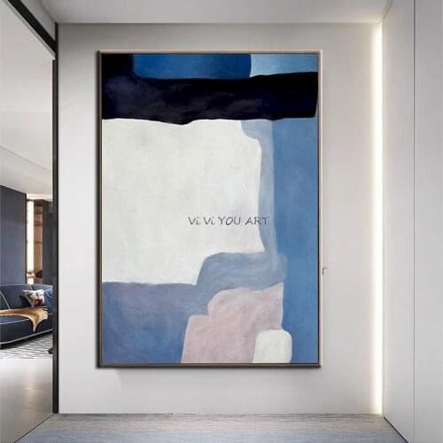 100% Hand Painted Oil Painting Porch Decorative Canvas Painting Home Decoration Picture Large Wall Corridor Mural Light Luxury