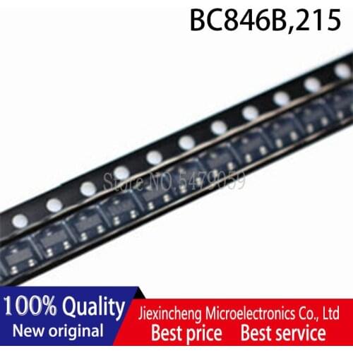 100PCS BC846B,215 1B BC846B NPN MOSFET general purpose transistors SOT-23-3 New original stock
