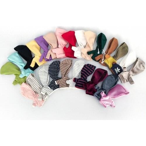 23 Styles Hooded Sweater 16cm BJD Ob11 Doll Clothes Sweatshirt 1/12 Doll House GSC Obitsiu 11 Universal Accessory Xmas Gifts