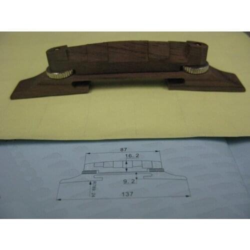 5 pcs rosewood knight bridge JS-01,adjustable