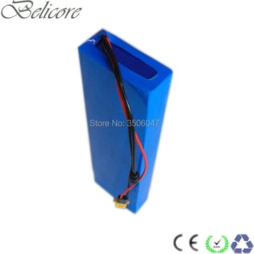Free shipping lithium ion battery pack 36v 10.4ah use korea brand cells with charger for 36 volt 250w ebike