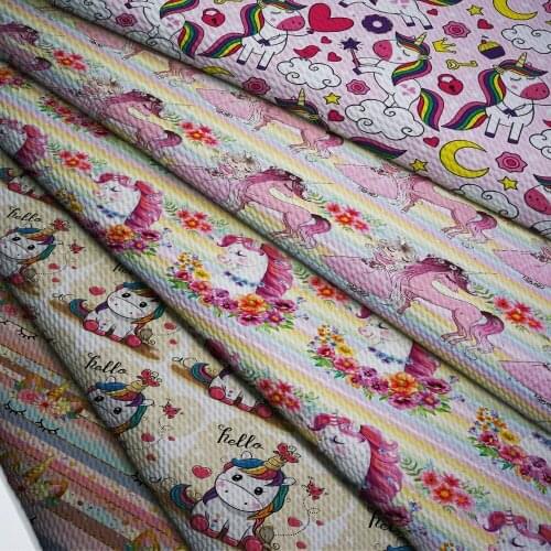 50cm*140cm Flower Printed Printed Bullet Texture Liverpool Fabric For clothing Stretch Knit Fabric For Hair Band L13596