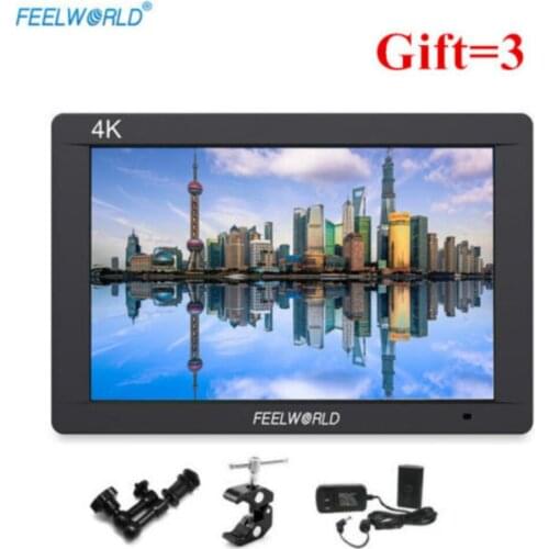 FW703 Feelworld 7 Inch 3G-SDI 4 K HDMI Monitor 7 "IPS 1920x1200 Penuh HD Kamera Lapangan Monitor Dengan Histogram Memuncak Fokus