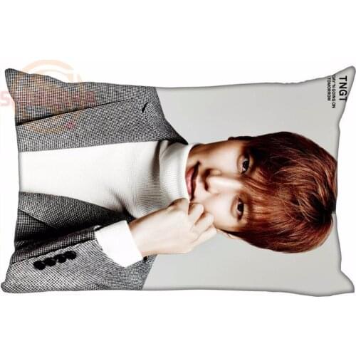 Hot Star Lee Min Ho Actor Pillowcase Cool Soft Throw Pillow Cases-35X45cm one side