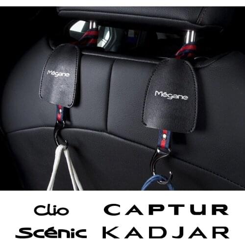 Multi-functional Car Seat Headrest Bag Purse Grocery Hook For Renault Megane Clio Captur Kadjar Scenic Laguna Zoe Accessories