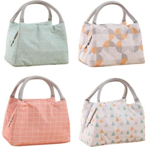 Small Fresh Thermal Insulation Lunch Box Bag Small Portable Thermal Insulation Box Lunch Picnic Storage Bag Portable Suitcase