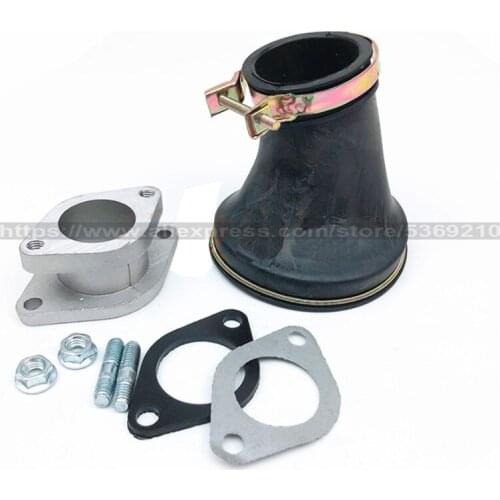 Motorcycle CG125 Carburetor intake pipe joint Manifoid intake for Honda 125cc CG 125 spare parts