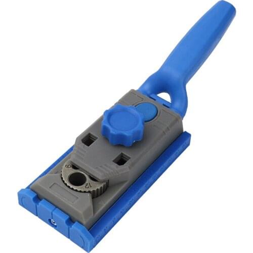 Wood Doweling Jig Kit & Pocket Hole Jig 6/8/10/12mm Drill Guide with Screws for Hole Puncher Carpentry Woodworking DIY Tools