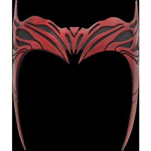 New Scarlet Wanda Mask Cosplay Adult Resin Witch Masks Props Halloween