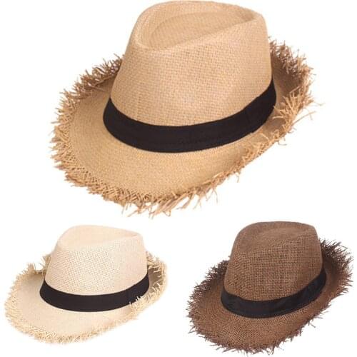 Solid Color Cowboy Hat For Women Flat Cap Mens Gatsby Caps Outdoor Western Adult Cowboy Hats Cattleman Cap