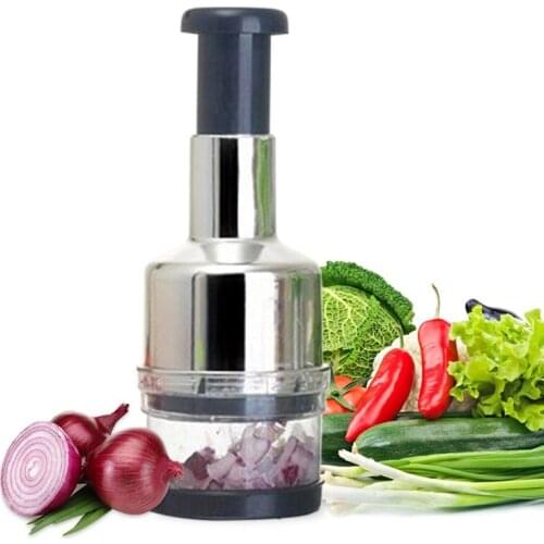 Garlic Press Practical Vegetable Chopper Onion Masher Kitchen Tool Accessories More Kinetic Energy Easy To Clean