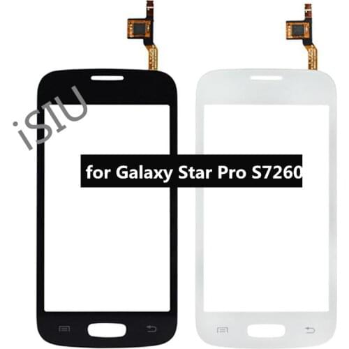 Touch Screen For Samsung Galaxy Star Pro S7262 GT-S7262 S7260 GT-S7260 Touchscreen Panel Digitizer Sensor 4.0'' LCD Display Part