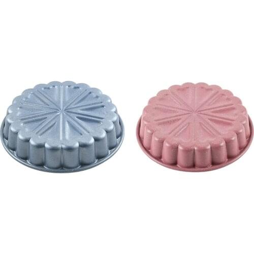 Charlotte Cake Pan Nonstick,4-Layer Non-Stick Coating, Cast Aluminium Charlotte Cake Mold Quick Release Bakeware