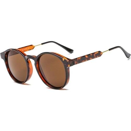 2021 Sunglasses Women Brand Design Summer Vintage Round Travel Sun Glasses Men Oculos De Sol Feminino Outdoor UV400