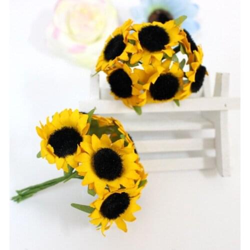 WedFavor Artificial Sunflowers