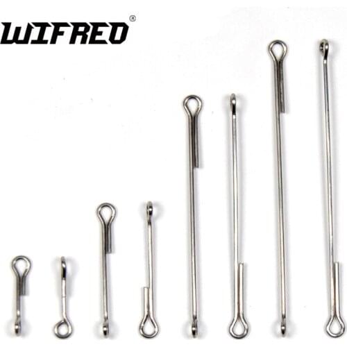 Wifre 20PCS Sculpin Mask Fly Tying Material Hook Shank Articulated Fish Spine 10mm 15mm 20mm 25mm 30mm 35mm 40mm 45mm 50mm 55mm