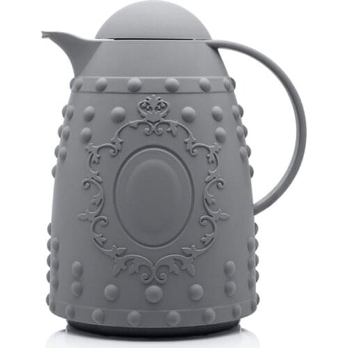 1 LT Dark Gray Relief Soft Touch Thermos