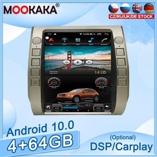 4+64GB Android10 For Toyota Tundra 2014-2019 Car GPS Navigation Car Multimedia Player Auto Radio Tape Recorder Stereo Headunit