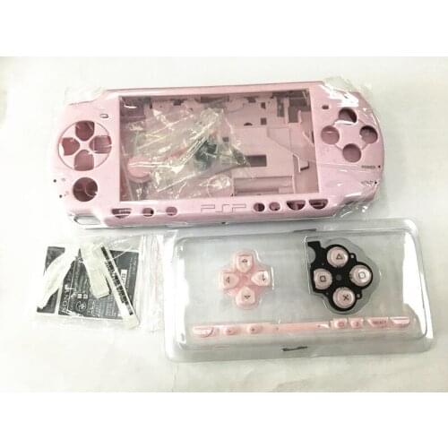 Pink and Purple Color Full Housing Shell Cover Case For PSP 2000 For PSP200X Series Housing Case