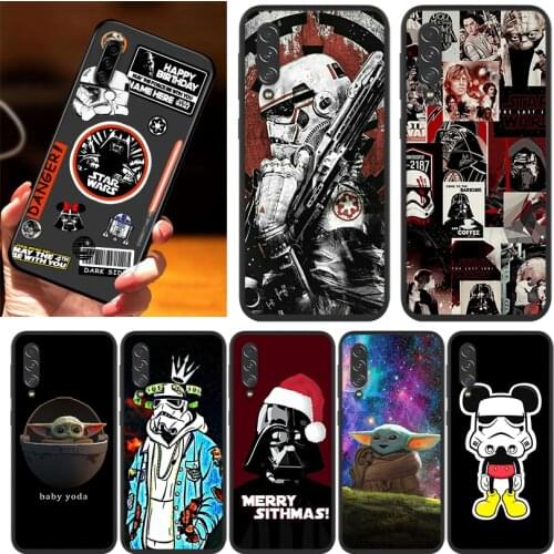Star Wars baby yoda Mickey For Samsung Galaxy A90 A80 A70 S A60 A50S A30 S A40 S A2 A20E A20 S A10S A10 E Soft Phone Case