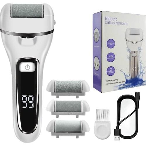 Electric USB Rechargeable Pedicure Device Foot File Dead Skin Remover Trimmer Heels Remove Foot Care Tool