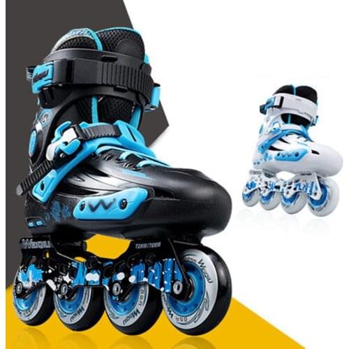 Skates Adult Fancy Single Row Flat Skates Inline Skating Shoes Men And Women Skating Shoes Adult Skating Shoes