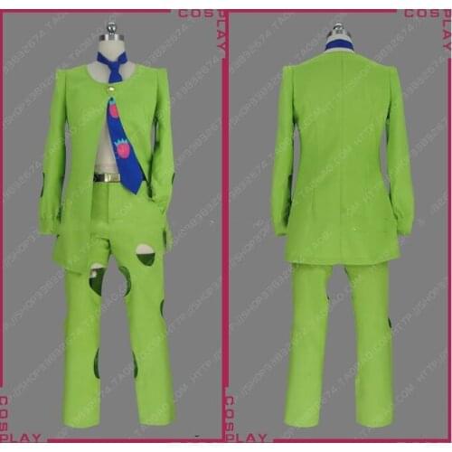 JoJos Bizarre Adventure:Golden Wind Pannacotta Fugo Suit Cosplay Costume Halloween Carnival Costumes Full Set Custom Made
