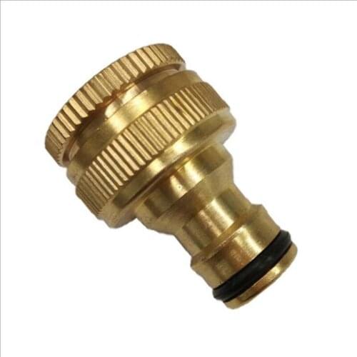 Copper standard washing machine connector nipple connector suitable 1/2 ” 3/4” garden hose fittings pipe connector