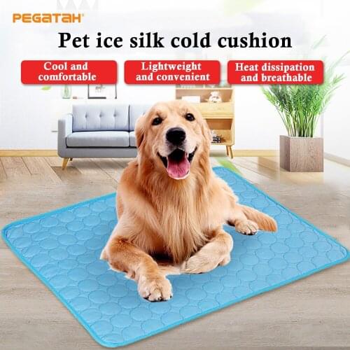 Pet Dog mat Cooling Summer cats dogs cold nest mat pet cool cushion sofa Breathable cushion summer dog bed cooling sleeping mat