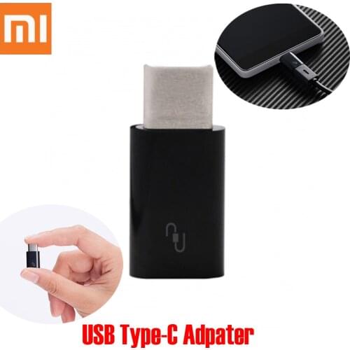 Original Xiaomi USB Type-C Adapter Micro USB Female to USB 3.1 Typec Type C Male Cable Converter Connector Fast Quick Charger