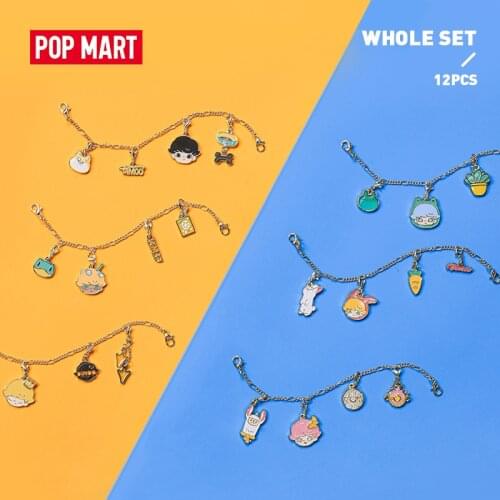 POP MART Whole Box DIMOO Pets Vacation Series Pendant blind box Kawaii Gift Free Shipping