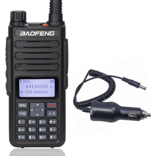Baofeng DM 860 Digital Walkie Talkie Tier1&2 slot II 10KM Long range Ham Radio Repeater Compatible With Motorola DMR+Car Charger