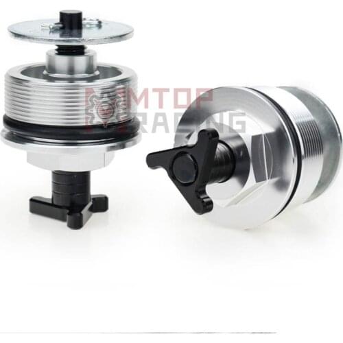 Preload Fork Cap For Kawasaki KLX250ES 1994-1997 43mm Tri Adjust Fork Bolt 1994 1995 1996 1997