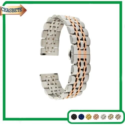 Stainless Steel Watch Band for Oris 20mm 22mm Metal Strap Belt Wrist Loop Bracelet Black Silver Blue Rose Gold + Spring Bar