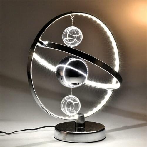Modern Luxury Planetary Table Lamp Nordic Bedroom Bedside Study Desk Lamp Office Living Room Hotel Room Art Deco LED Table Light