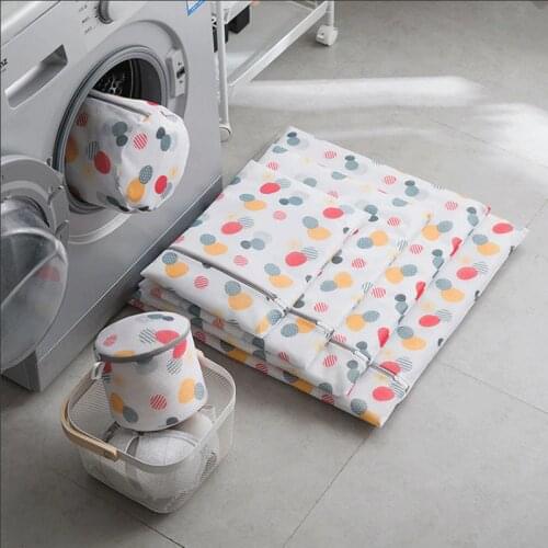 Printing Bra Bag Care Washing Bag Special Washing Care Bag Travel Clothes Organizer Foldable Laundry Bag Bathroom Accessories