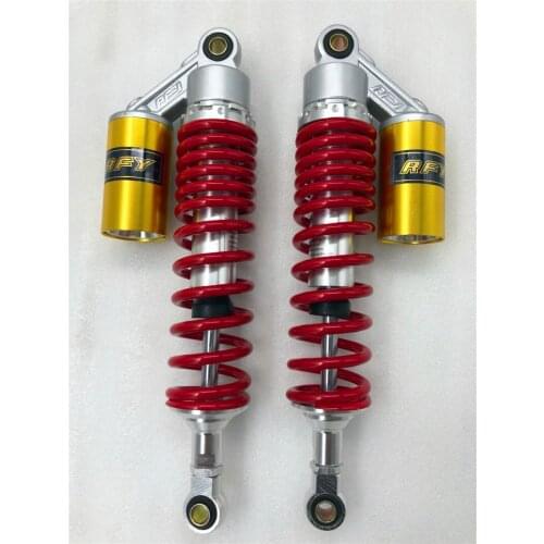 Universal 350mm 8mm spring Motorcycle Shock Absorbers for Suzuki Honda CB750 F2N Yamaha VMAX KAWASAKI Z900 ATV Quad black red