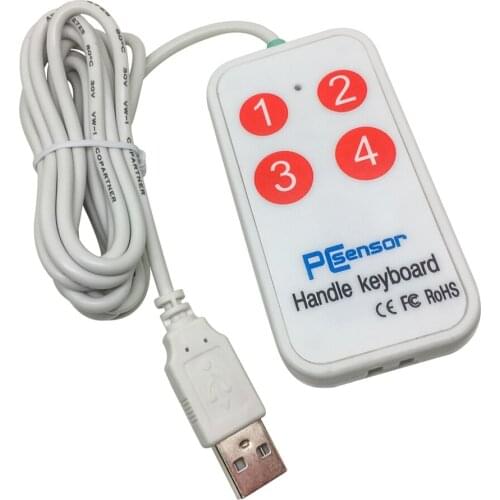 USB Handheld Keyboard 4 Buttons For PADS Drawing Shortcut Key