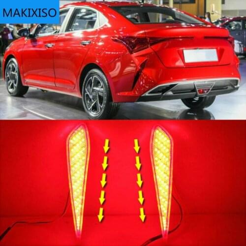 Rear High Mount Stop Lamp 3rd Third Brake Light Rear Additional Brake Light For Hyundai Accent Solaris Verna 2020