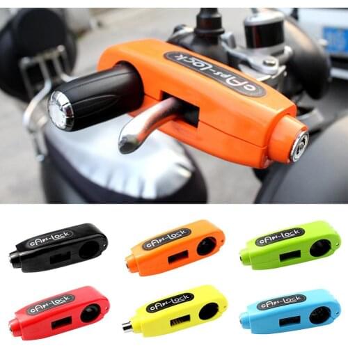 Motorcycle Lock Handle Anti-theft Lock Handlebar Horn Lock Electric Car Lock Throttle Handlebar Lock Reliable Motor Handle Lock
