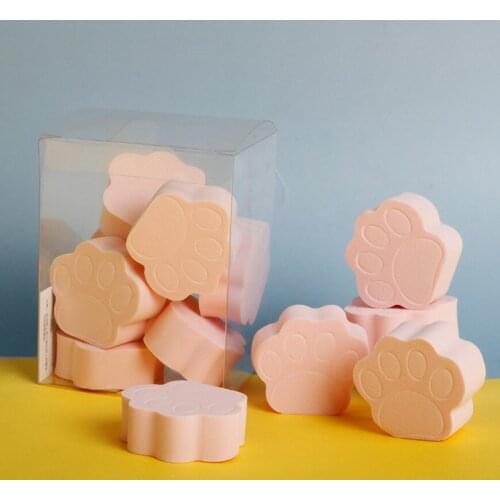 Women Cosmetic Powder Puff Sponge Foundation Beauty Tools & Accessories Bear Shape Makeup Tool 1pcs