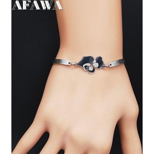 Mum Boy Stainless Steel Bangles Women Silver Color Bracelets Bangles Jewelry Gift joyas de acero inoxidable para mujer B18616