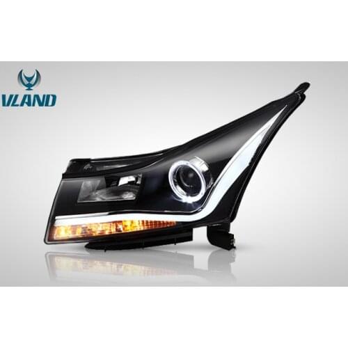 For vland CCC CE car accessories for Cruze 2010-2014 Led head lamp led headlights