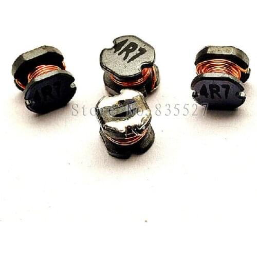 200PCS/LOT SMD power inductors CD54 4.7UH printing 4R7
