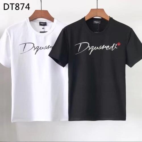 2021 Fashion Tide Brand Dsquared2 Advanced Mens Printed T-Shirt DT874
