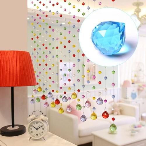 5Pcs Lampwork Glass Round Ball Wholesale 20mm Crystal Pendant For DIY Making Charms Jewelry Necklace & Hanging Curtain