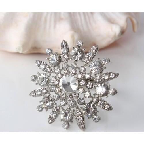 6pcs/lot Rhinestone Napkin Ring Serviette Holder Napkin buckle for Wedding Party Decoration