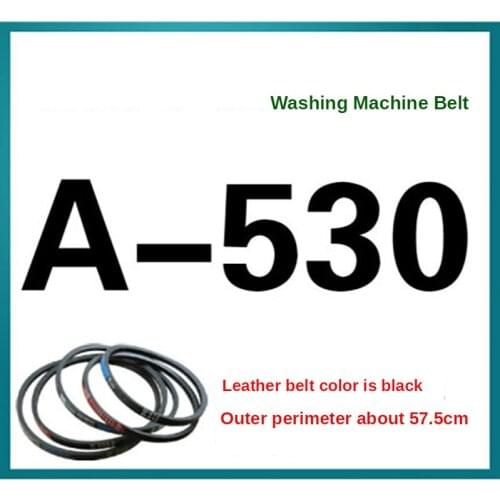 A-530 Washing machine belt A type belt transmission belt washing machine motor belt triangle belt antistatic belt accessor
