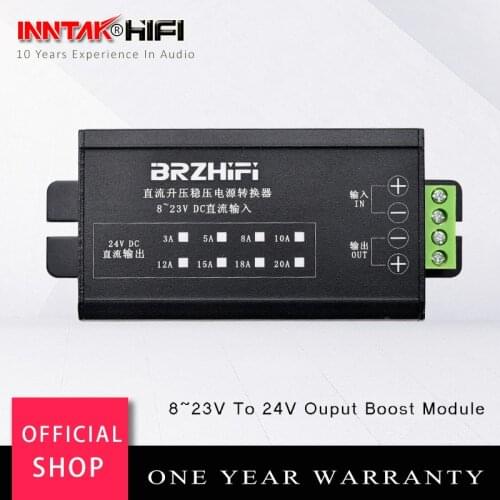 DC Power supply 8V 9V 12V 18V 19V 23V Input Boost to stable 24V output for Amplifier / Car on-board conversion