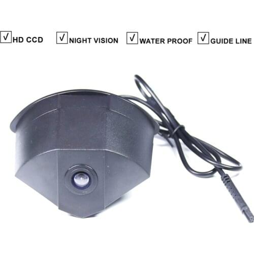 CCD HD Car Front View Camera For Benz Mercedes GLK GLC GLE GLA ML class GLK-Class X204 C-Class W204 S204 2012 Night Vision